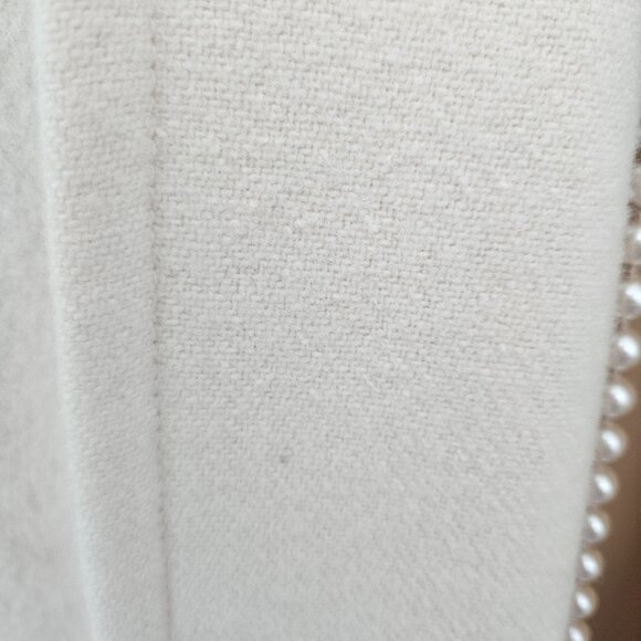 Eileen Fisher New York winter white wool maxi coat/duster - Picture 6 of 7